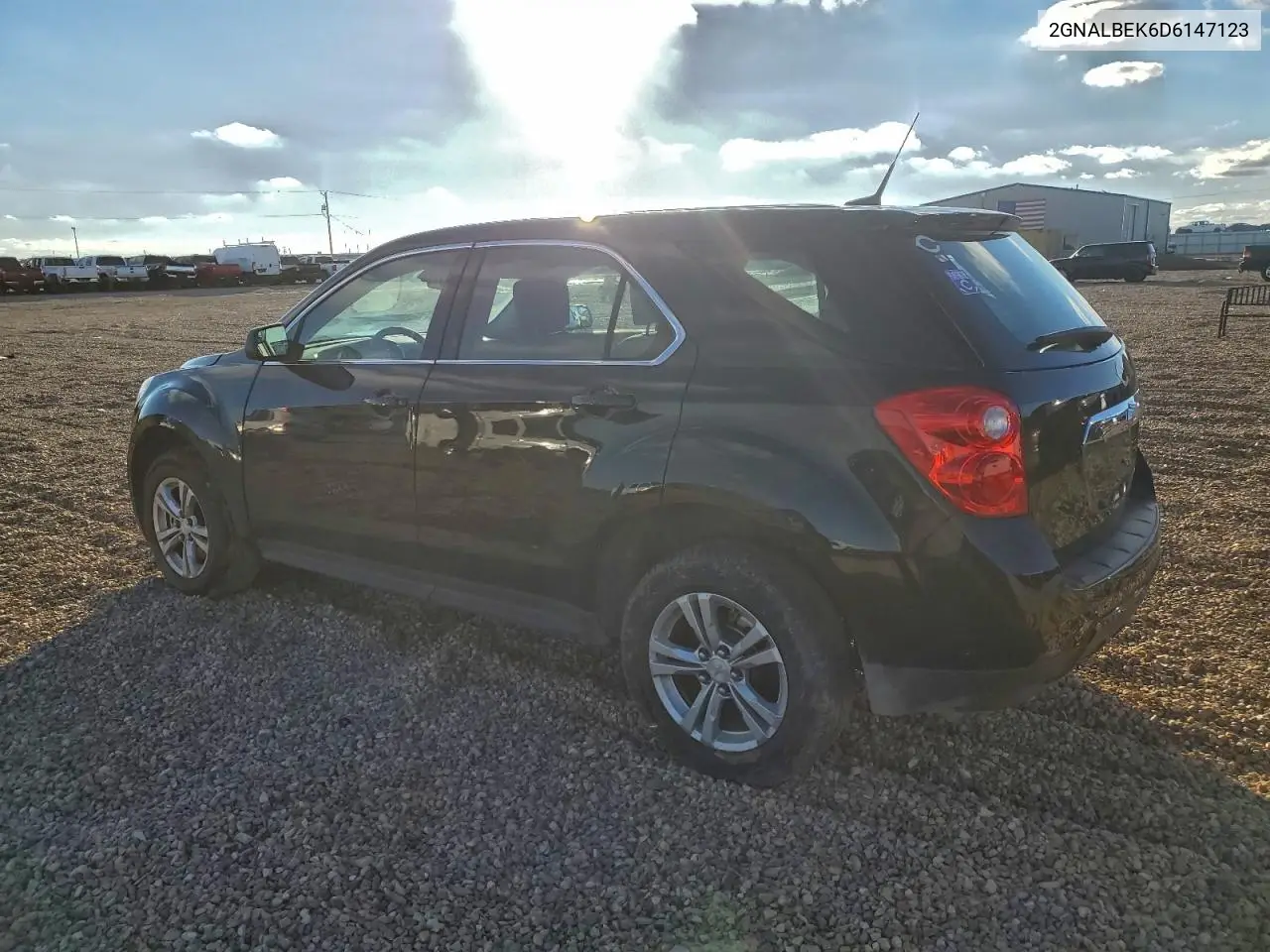 2GNALBEK6D6147123 2013 Chevrolet Equinox Ls