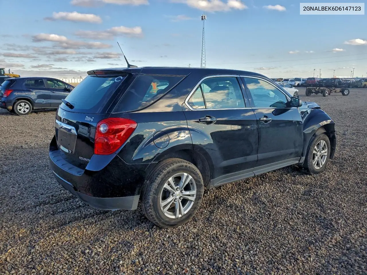 2GNALBEK6D6147123 2013 Chevrolet Equinox Ls