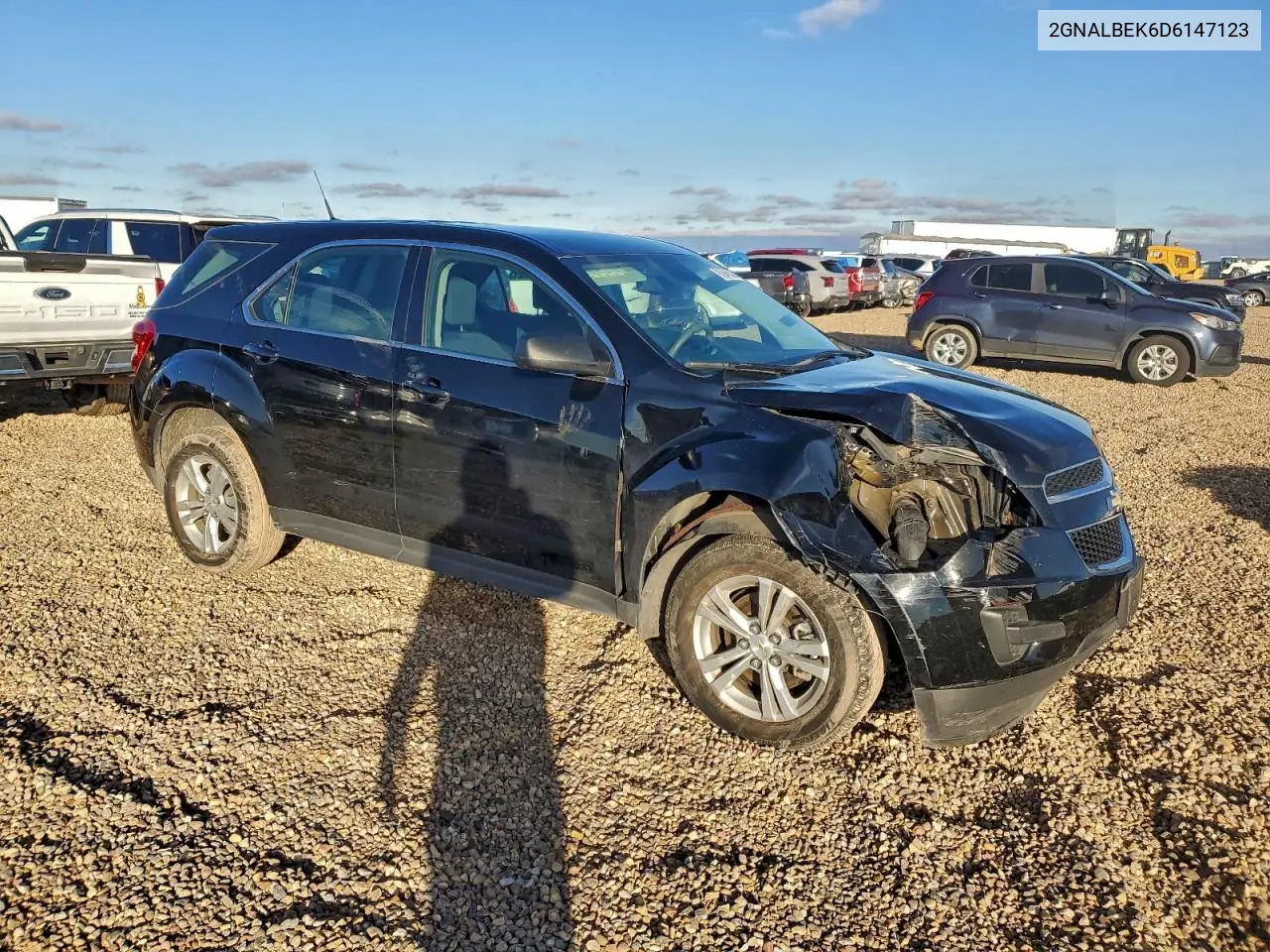 2GNALBEK6D6147123 2013 Chevrolet Equinox Ls