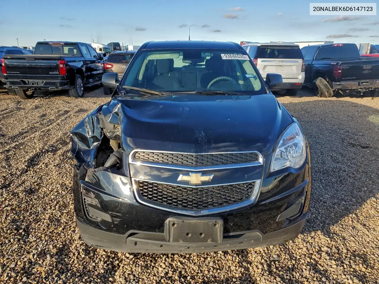 2GNALBEK6D6147123 2013 Chevrolet Equinox Ls