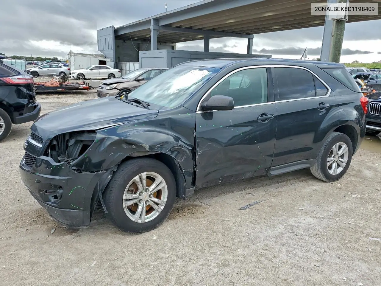 2GNALBEK8D1198409 2013 Chevrolet Equinox Ls
