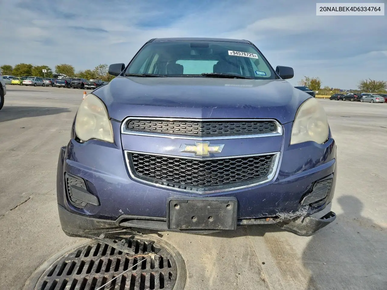 2GNALBEK4D6334764 2013 Chevrolet Equinox Ls