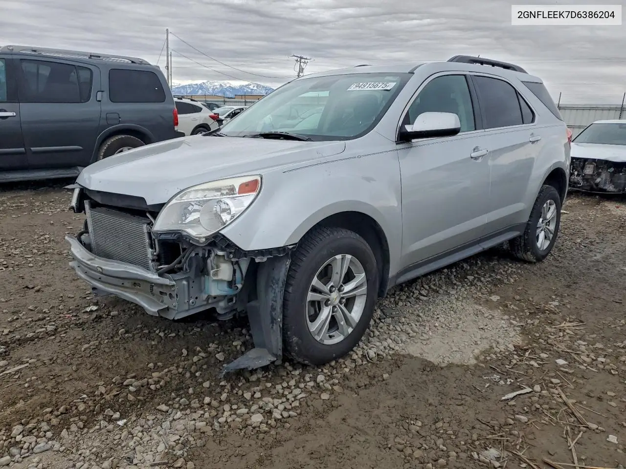 2GNFLEEK7D6386204 2013 Chevrolet Equinox Lt