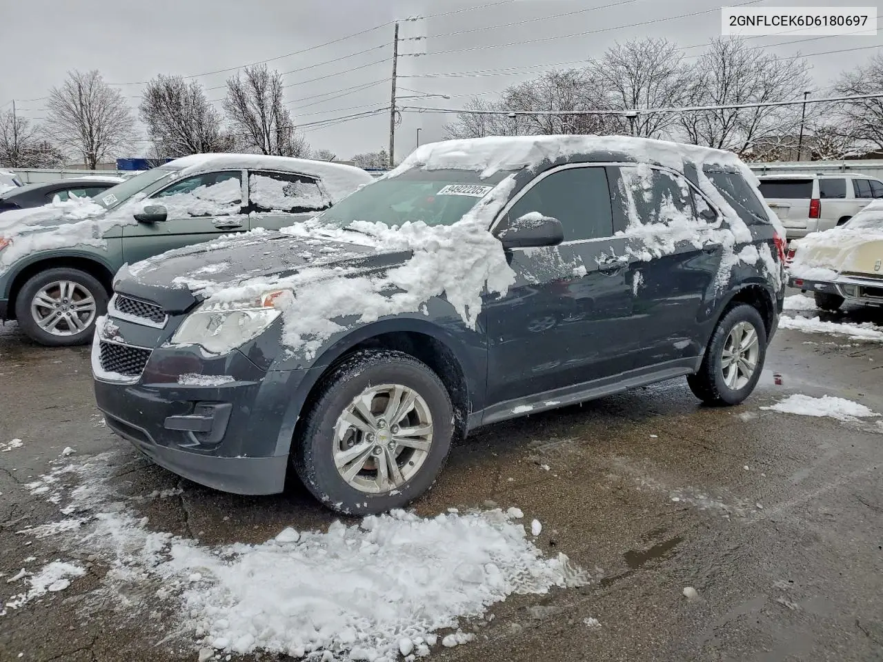 2GNFLCEK6D6180697 2013 Chevrolet Equinox Ls
