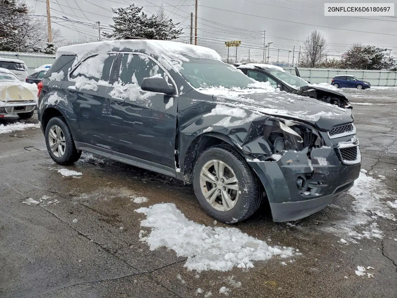 2GNFLCEK6D6180697 2013 Chevrolet Equinox Ls