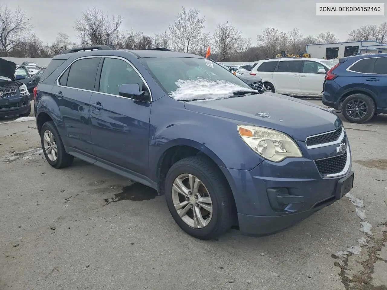 2GNALDEK0D6152460 2013 Chevrolet Equinox Lt
