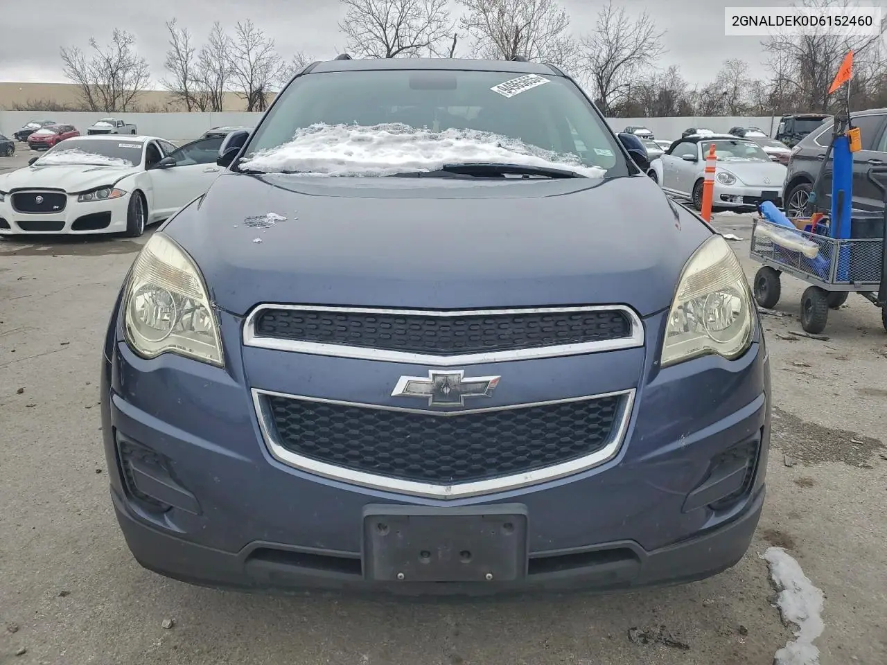 2GNALDEK0D6152460 2013 Chevrolet Equinox Lt