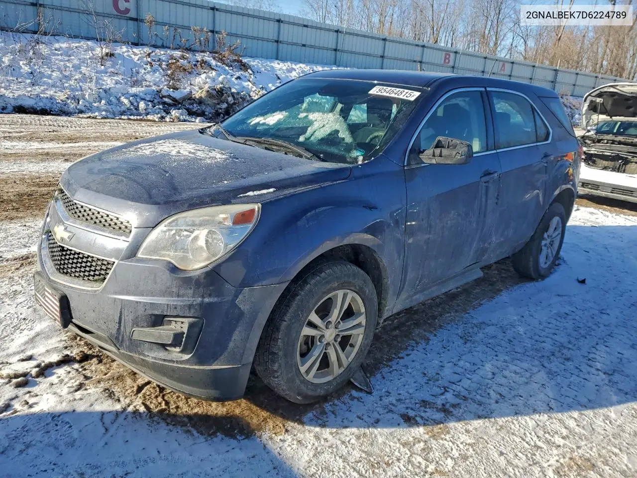 2GNALBEK7D6224789 2013 Chevrolet Equinox Ls