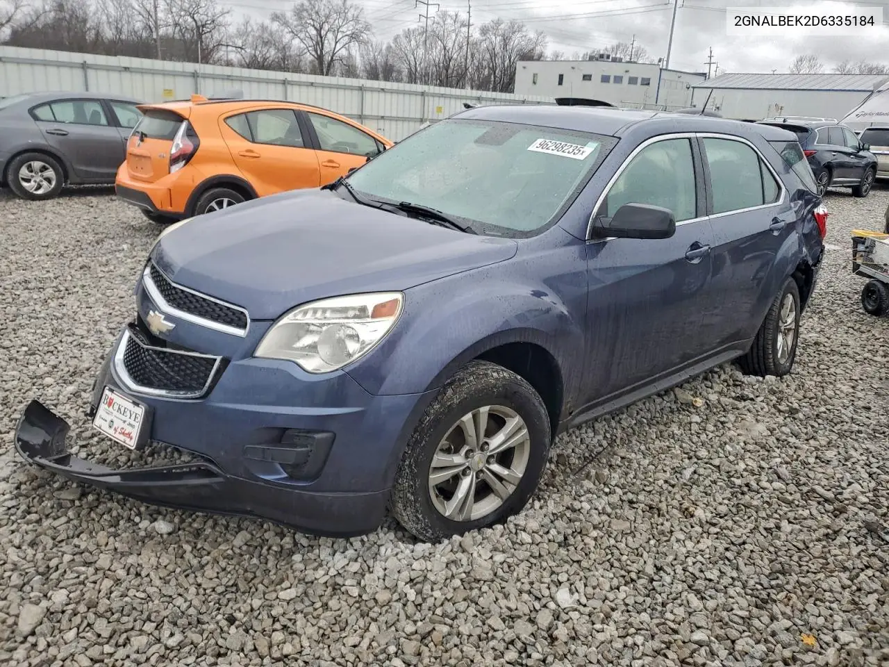 2GNALBEK2D6335184 2013 Chevrolet Equinox Ls