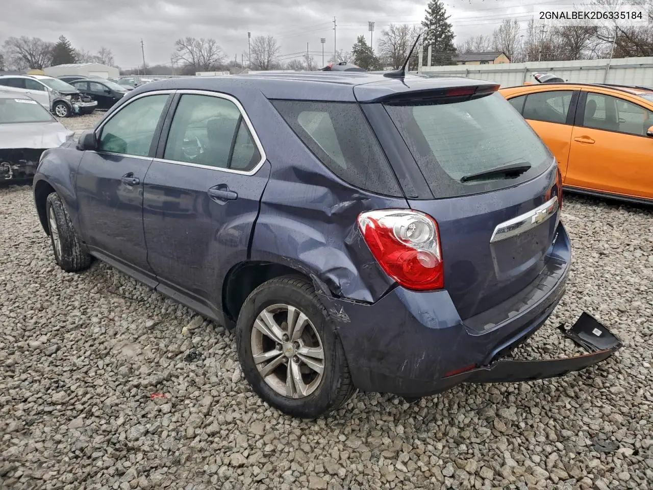 2GNALBEK2D6335184 2013 Chevrolet Equinox Ls