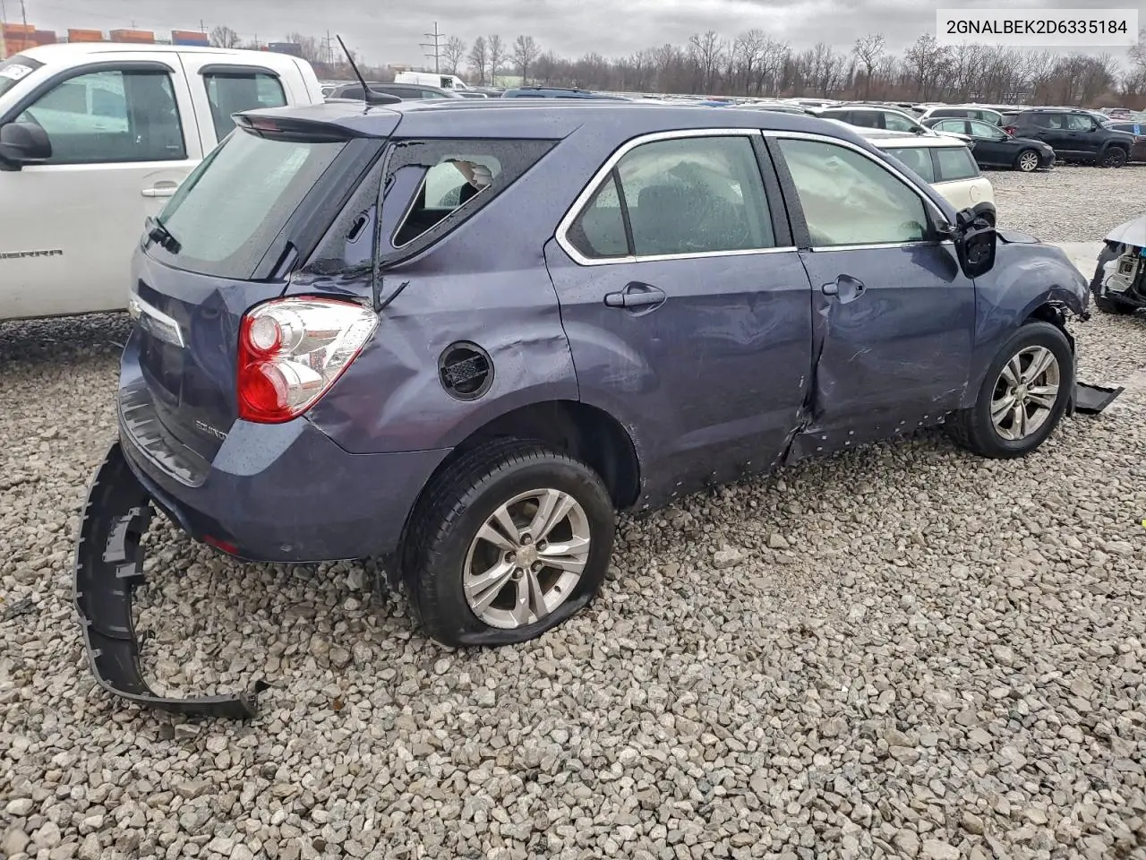 2GNALBEK2D6335184 2013 Chevrolet Equinox Ls
