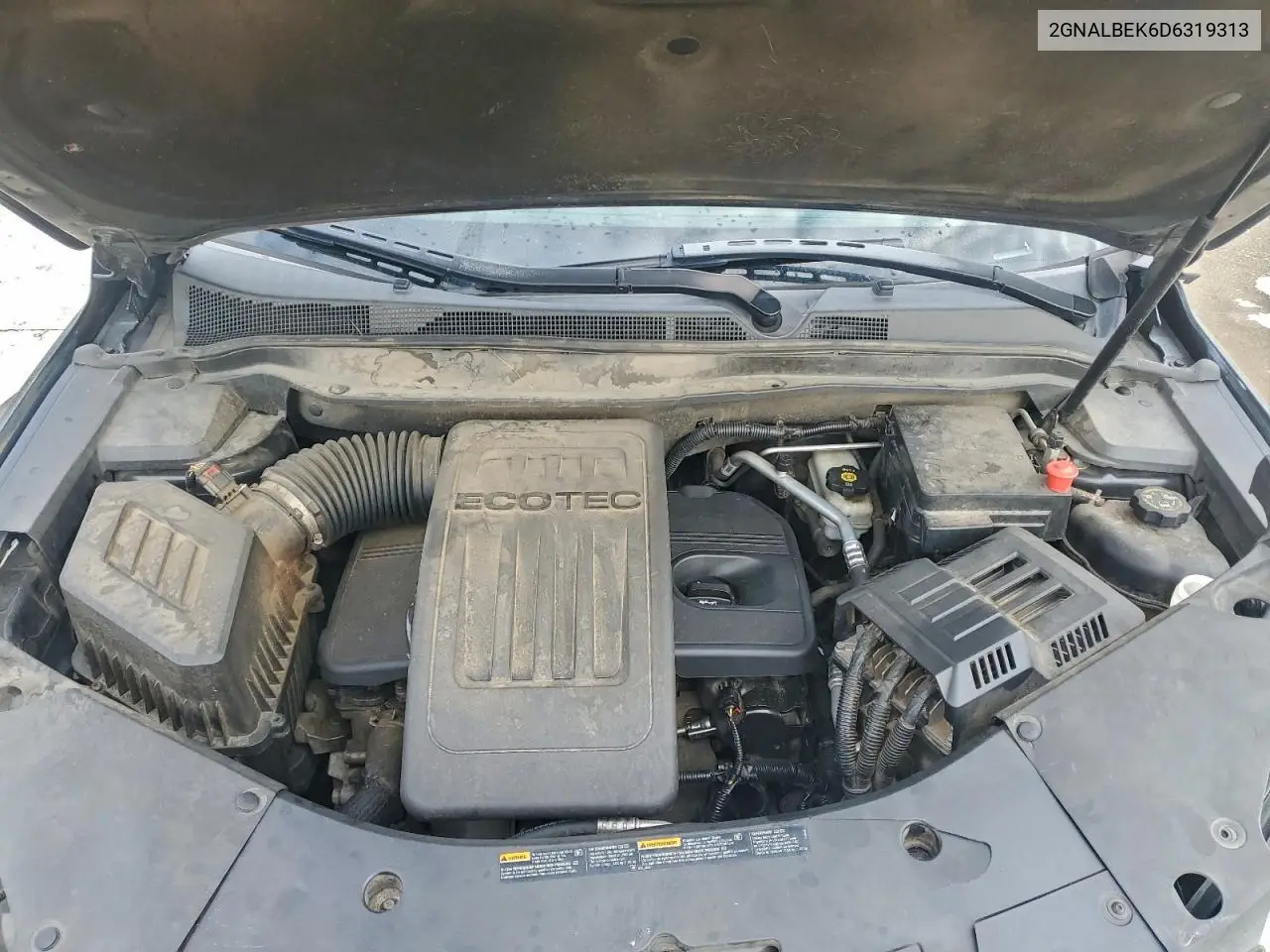 2GNALBEK6D6319313 2013 Chevrolet Equinox Ls