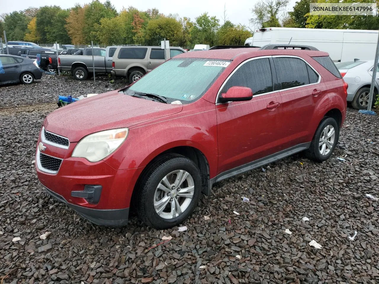 2GNALBEK8E6147996 2014 Chevrolet Equinox Lt