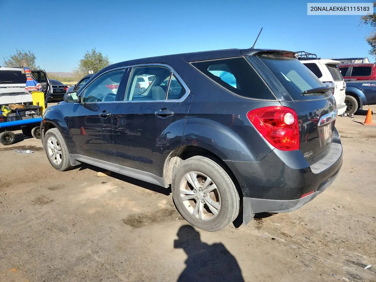 2GNALAEK6E1115183 2014 Chevrolet Equinox Ls