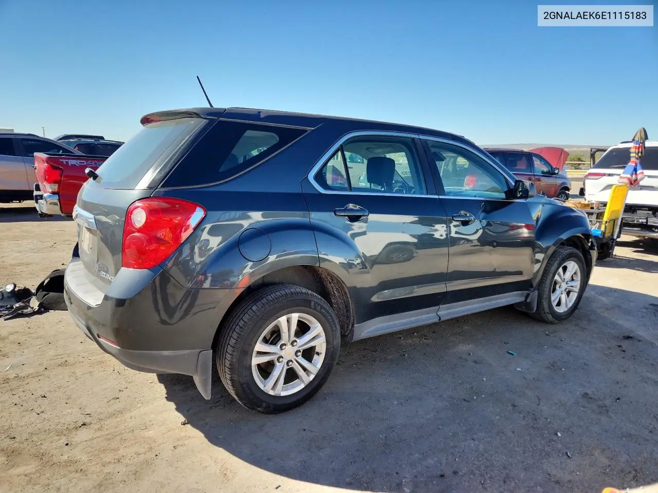 2GNALAEK6E1115183 2014 Chevrolet Equinox Ls