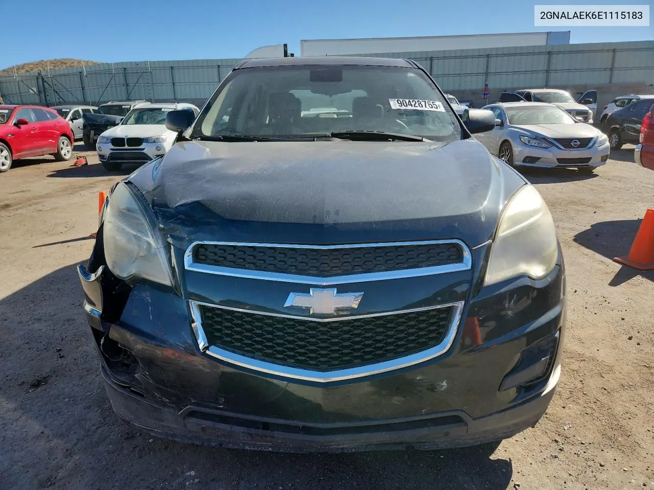 2GNALAEK6E1115183 2014 Chevrolet Equinox Ls