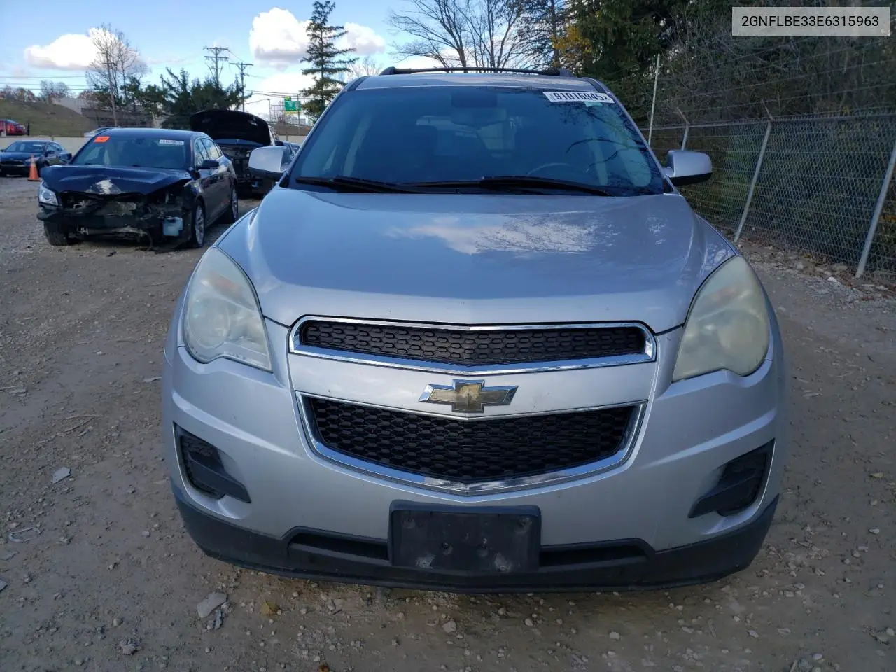 2GNFLBE33E6315963 2014 Chevrolet Equinox Lt