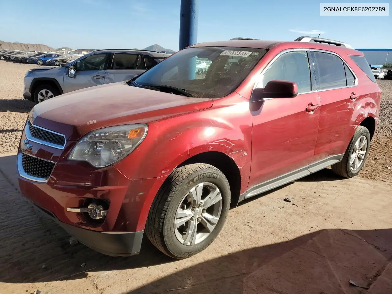 2GNALCEK8E6202789 2014 Chevrolet Equinox Lt