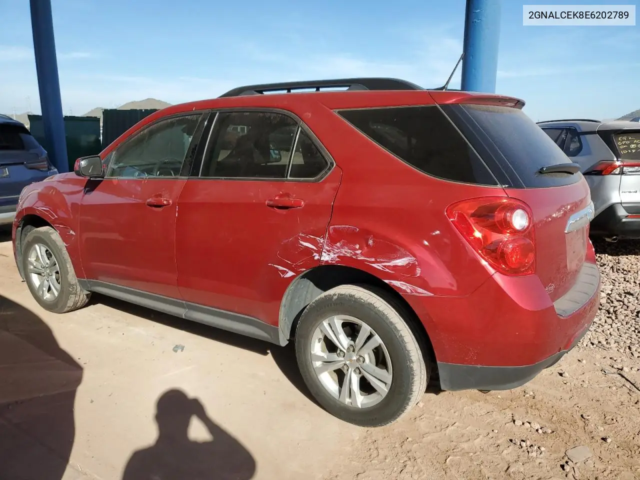 2GNALCEK8E6202789 2014 Chevrolet Equinox Lt