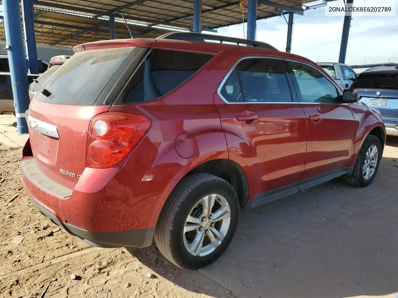 2GNALCEK8E6202789 2014 Chevrolet Equinox Lt