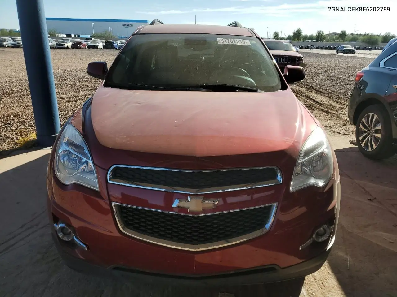 2GNALCEK8E6202789 2014 Chevrolet Equinox Lt