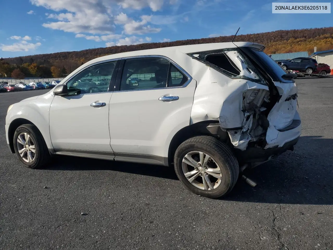 2GNALAEK3E6205118 2014 Chevrolet Equinox Ls
