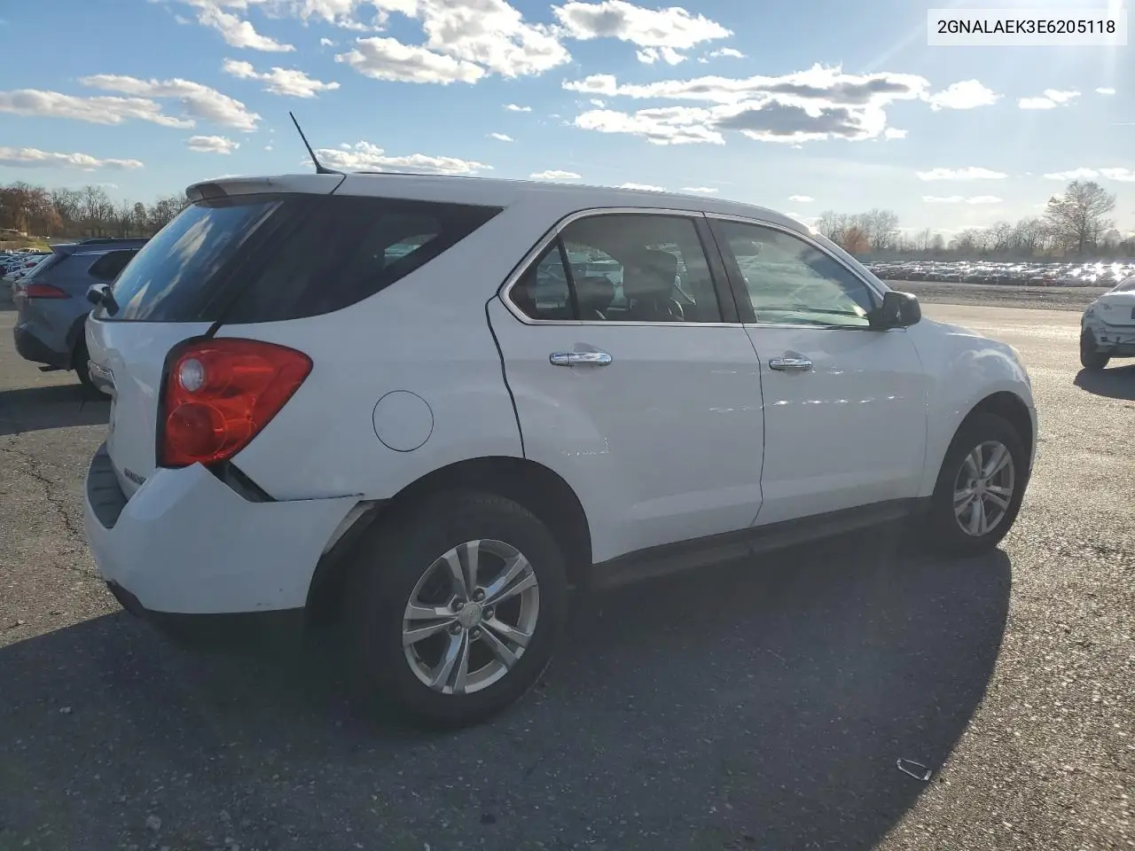 2GNALAEK3E6205118 2014 Chevrolet Equinox Ls