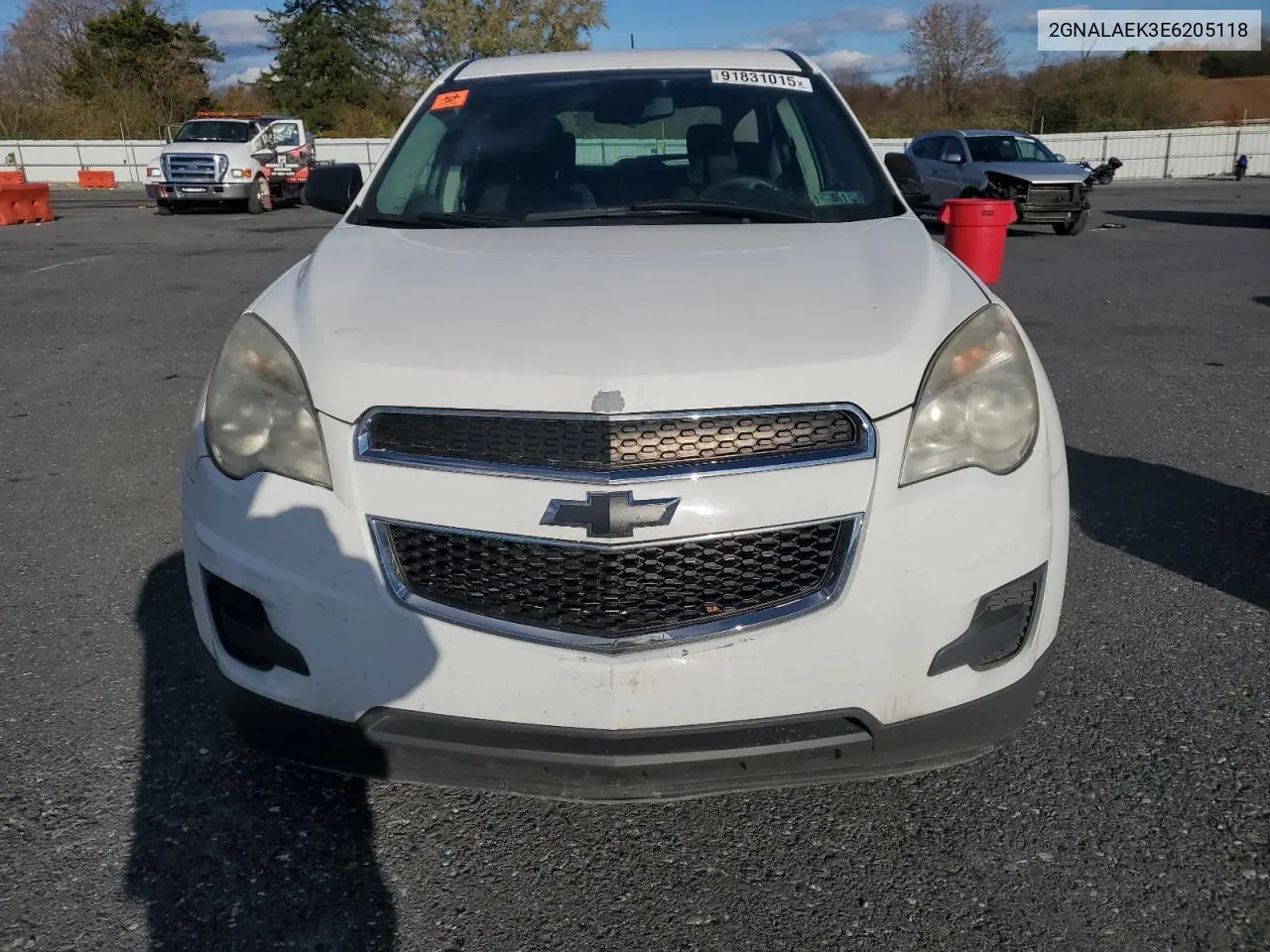 2GNALAEK3E6205118 2014 Chevrolet Equinox Ls