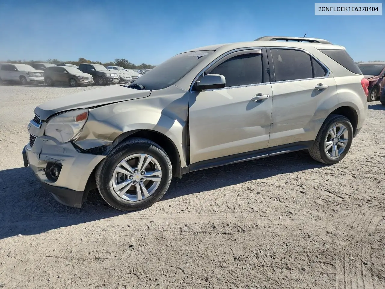 2GNFLGEK1E6378404 2014 Chevrolet Equinox Lt