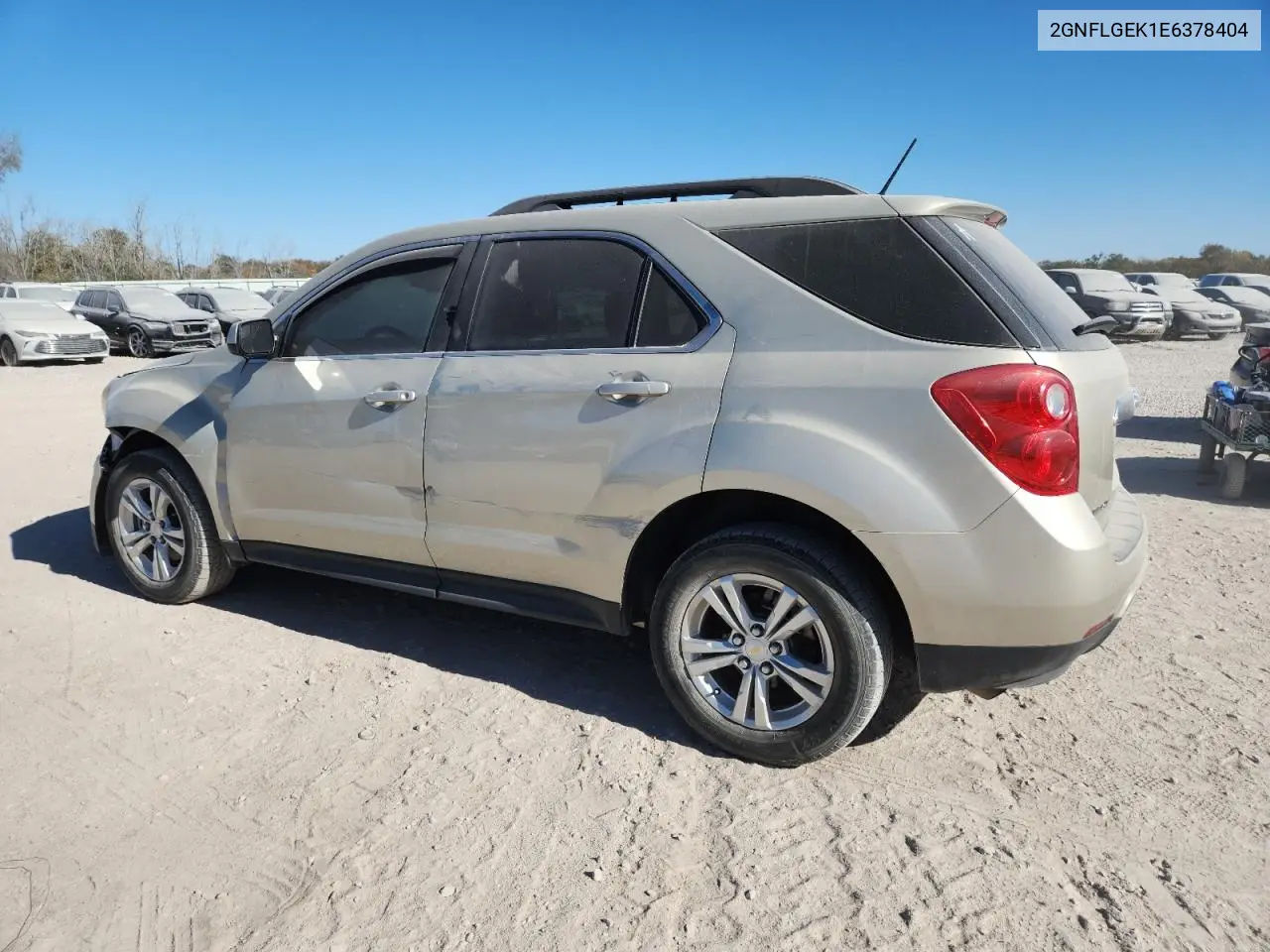 2GNFLGEK1E6378404 2014 Chevrolet Equinox Lt
