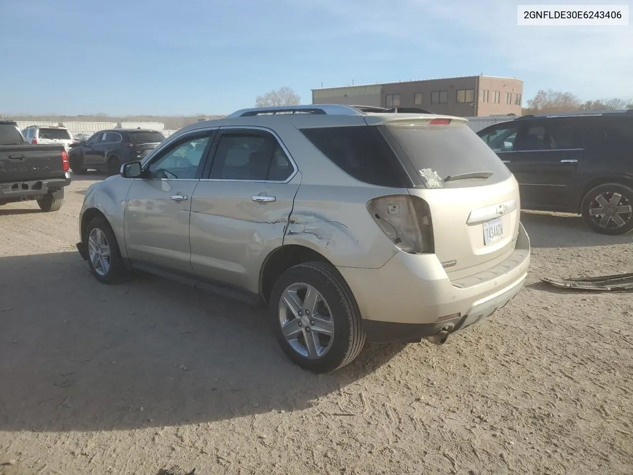 2GNFLDE30E6243406 2014 Chevrolet Equinox Ltz