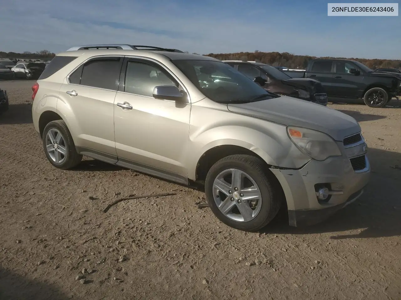 2GNFLDE30E6243406 2014 Chevrolet Equinox Ltz