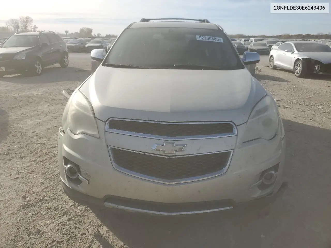 2GNFLDE30E6243406 2014 Chevrolet Equinox Ltz