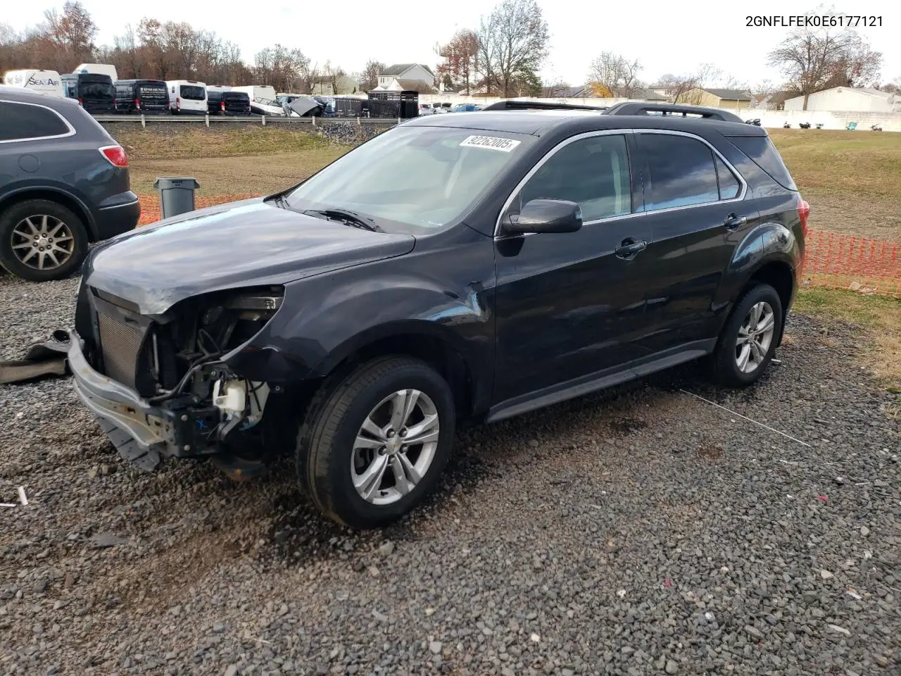 2GNFLFEK0E6177121 2014 Chevrolet Equinox Lt