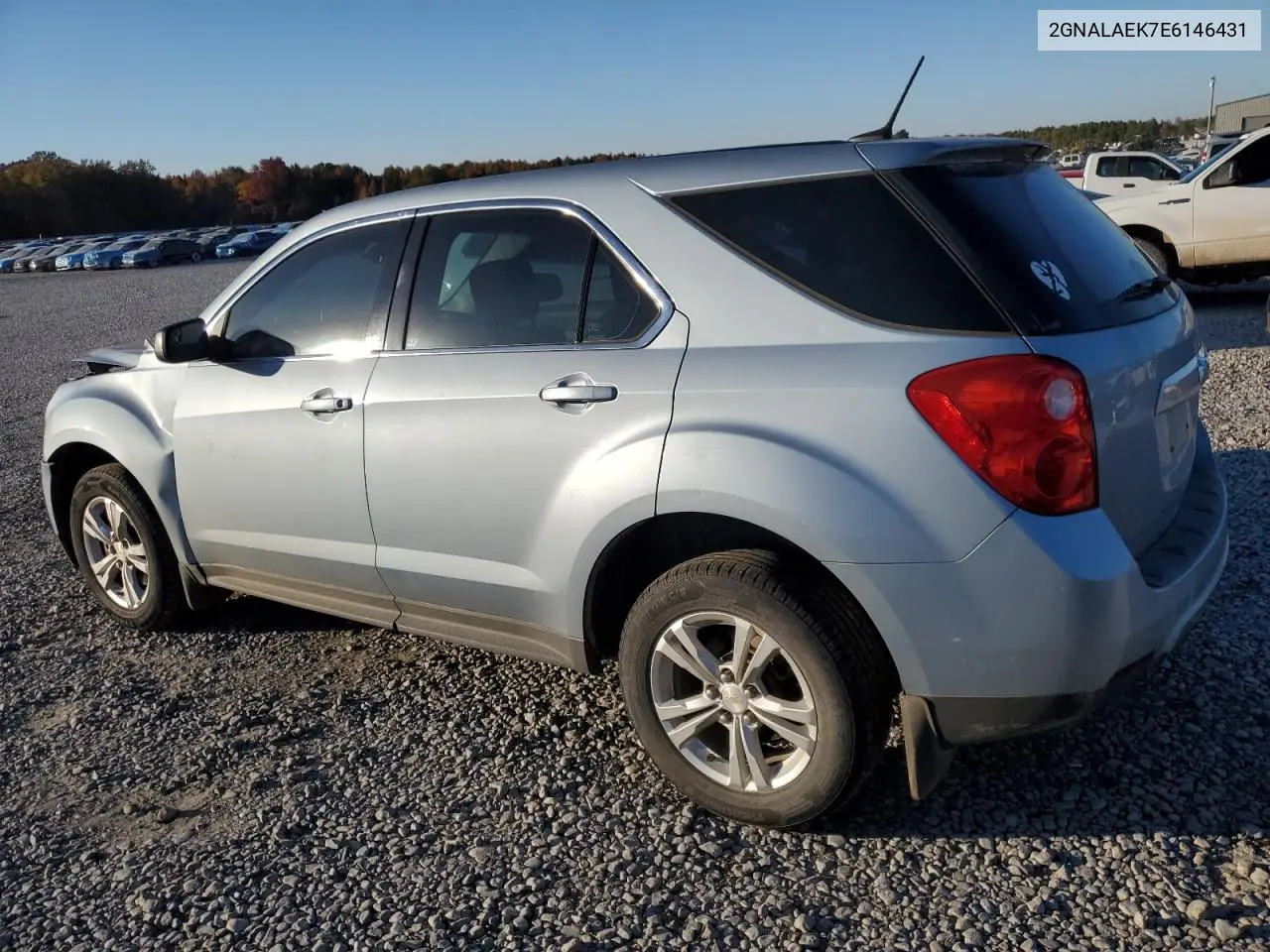 2GNALAEK7E6146431 2014 Chevrolet Equinox Ls