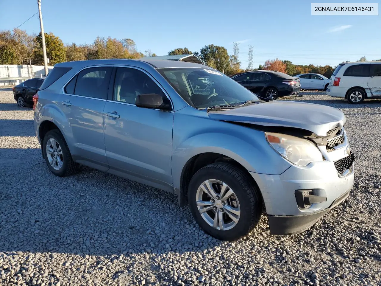 2GNALAEK7E6146431 2014 Chevrolet Equinox Ls