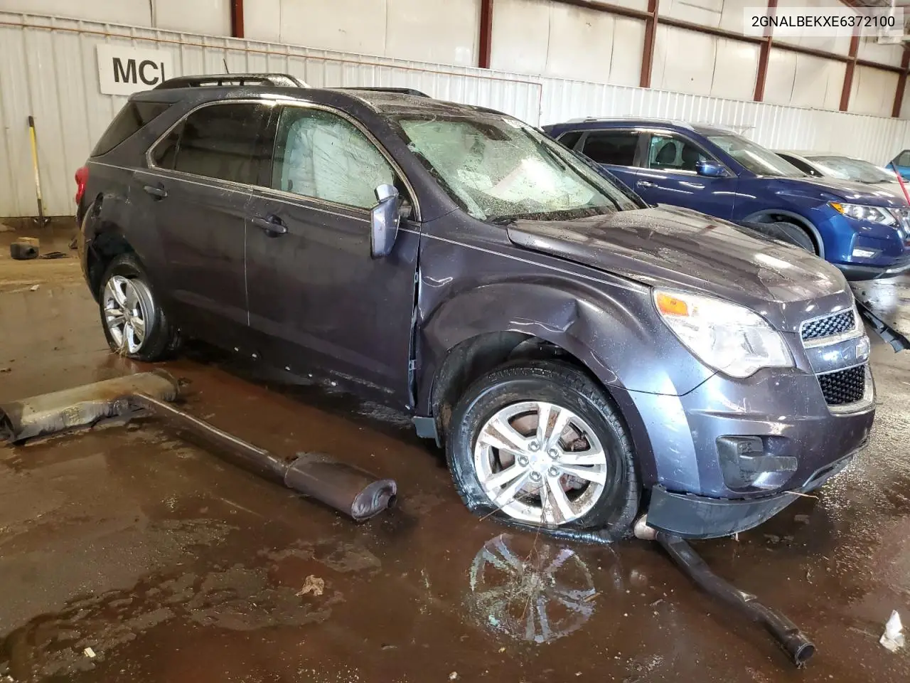 2GNALBEKXE6372100 2014 Chevrolet Equinox Lt