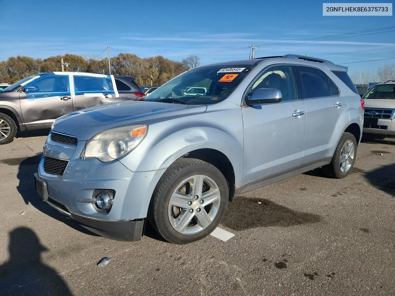 2GNFLHEK8E6375733 2014 Chevrolet Equinox Ltz