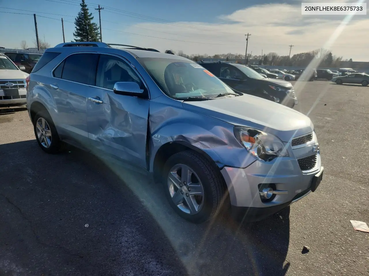 2GNFLHEK8E6375733 2014 Chevrolet Equinox Ltz