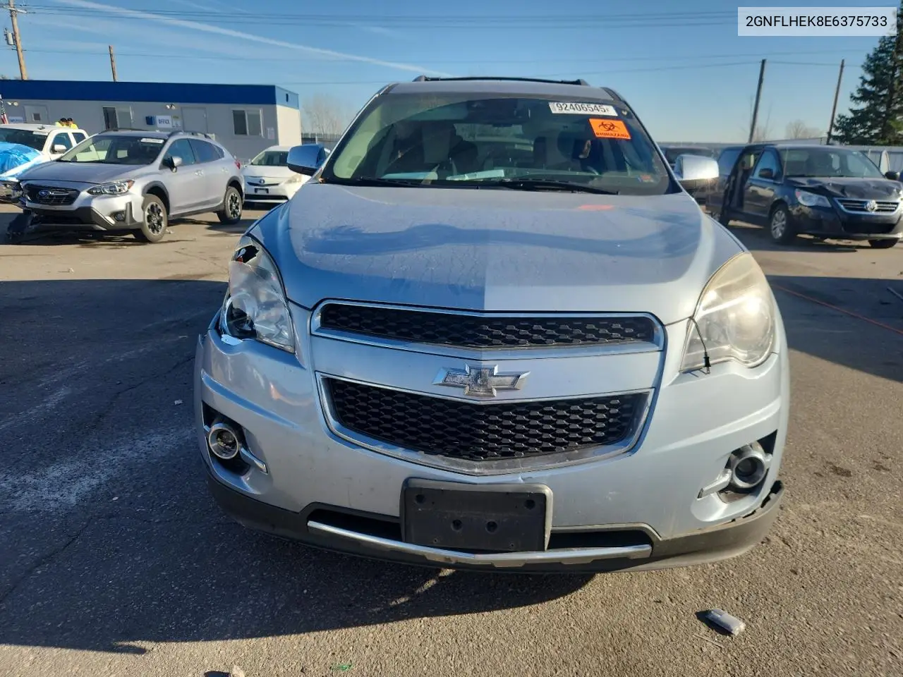 2GNFLHEK8E6375733 2014 Chevrolet Equinox Ltz