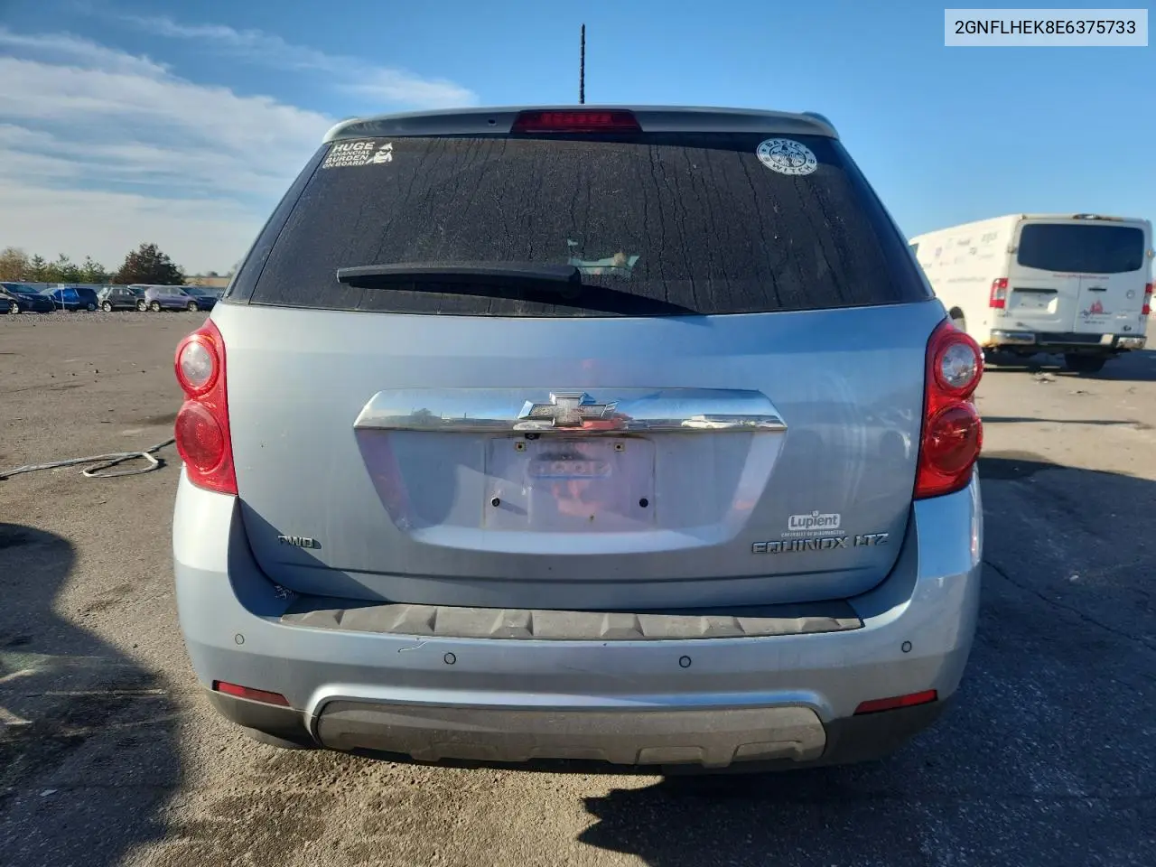 2GNFLHEK8E6375733 2014 Chevrolet Equinox Ltz
