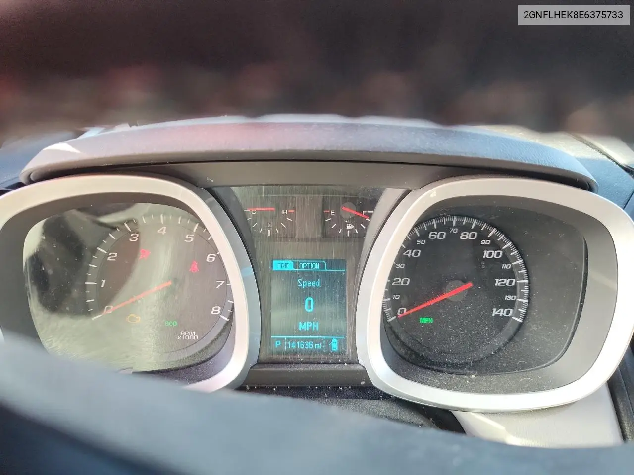 2GNFLHEK8E6375733 2014 Chevrolet Equinox Ltz