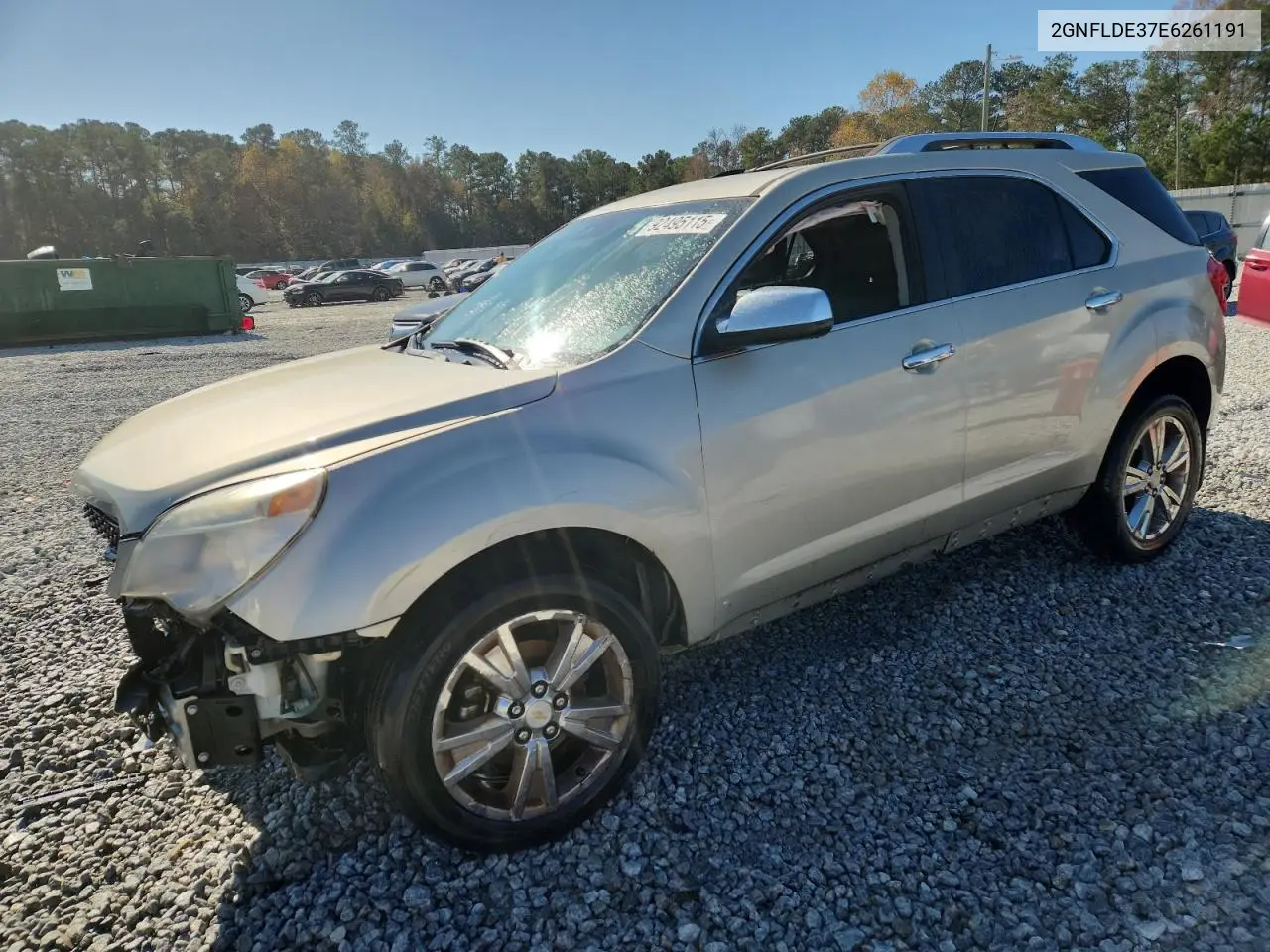 2GNFLDE37E6261191 2014 Chevrolet Equinox Ltz