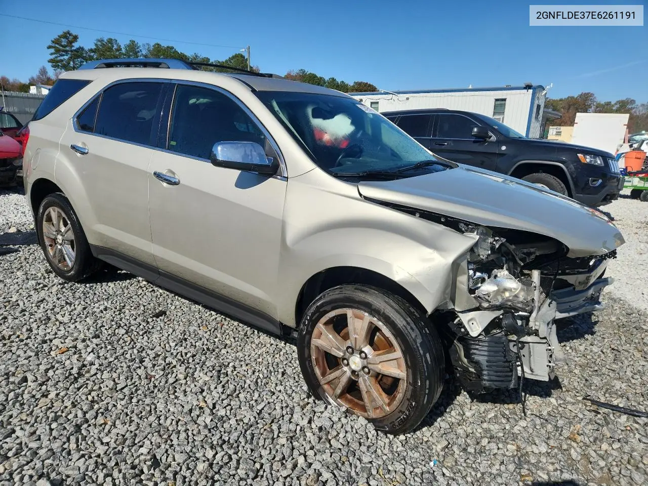 2GNFLDE37E6261191 2014 Chevrolet Equinox Ltz