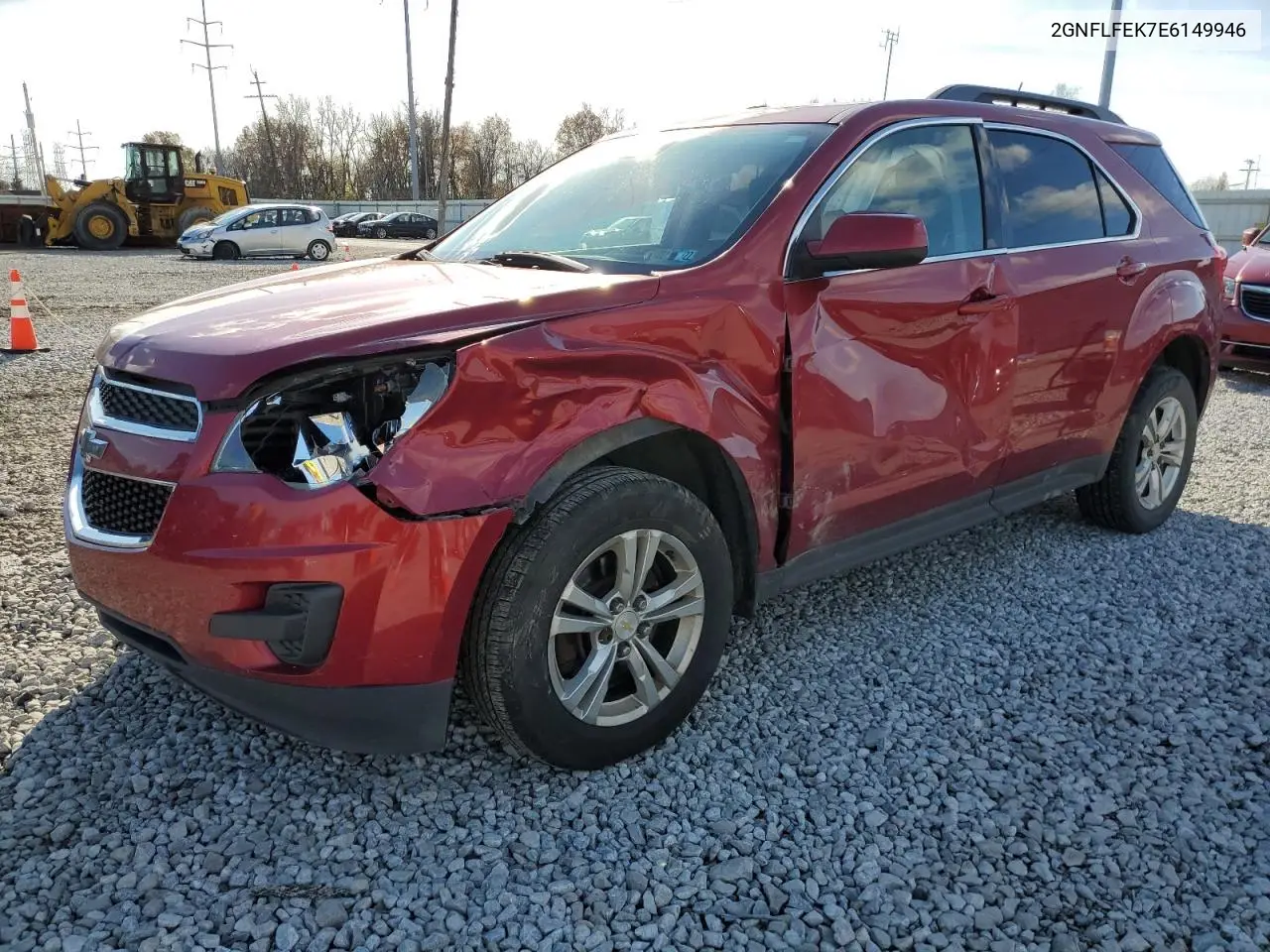 2GNFLFEK7E6149946 2014 Chevrolet Equinox Lt