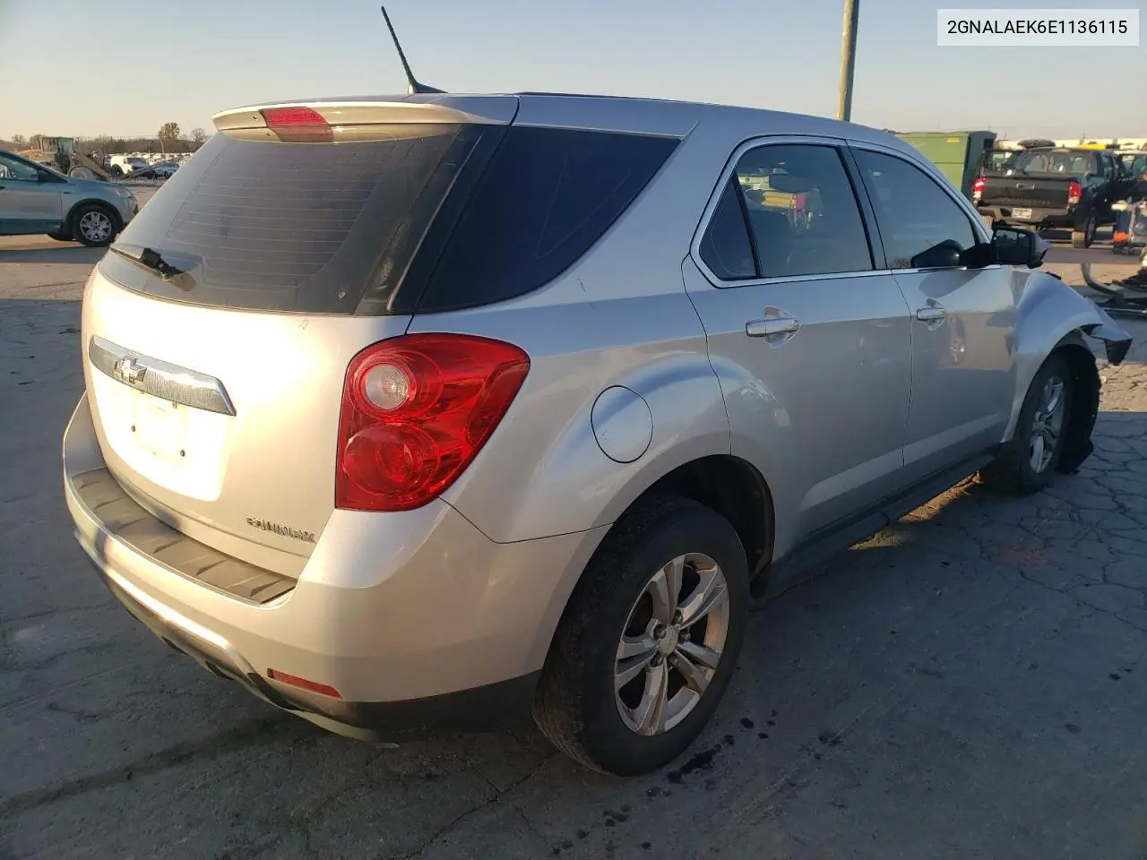 2GNALAEK6E1136115 2014 Chevrolet Equinox Ls