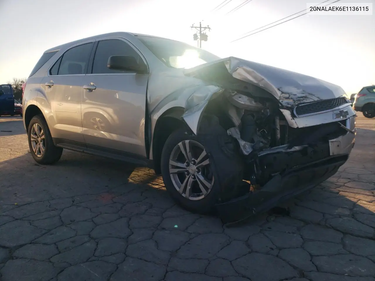 2GNALAEK6E1136115 2014 Chevrolet Equinox Ls