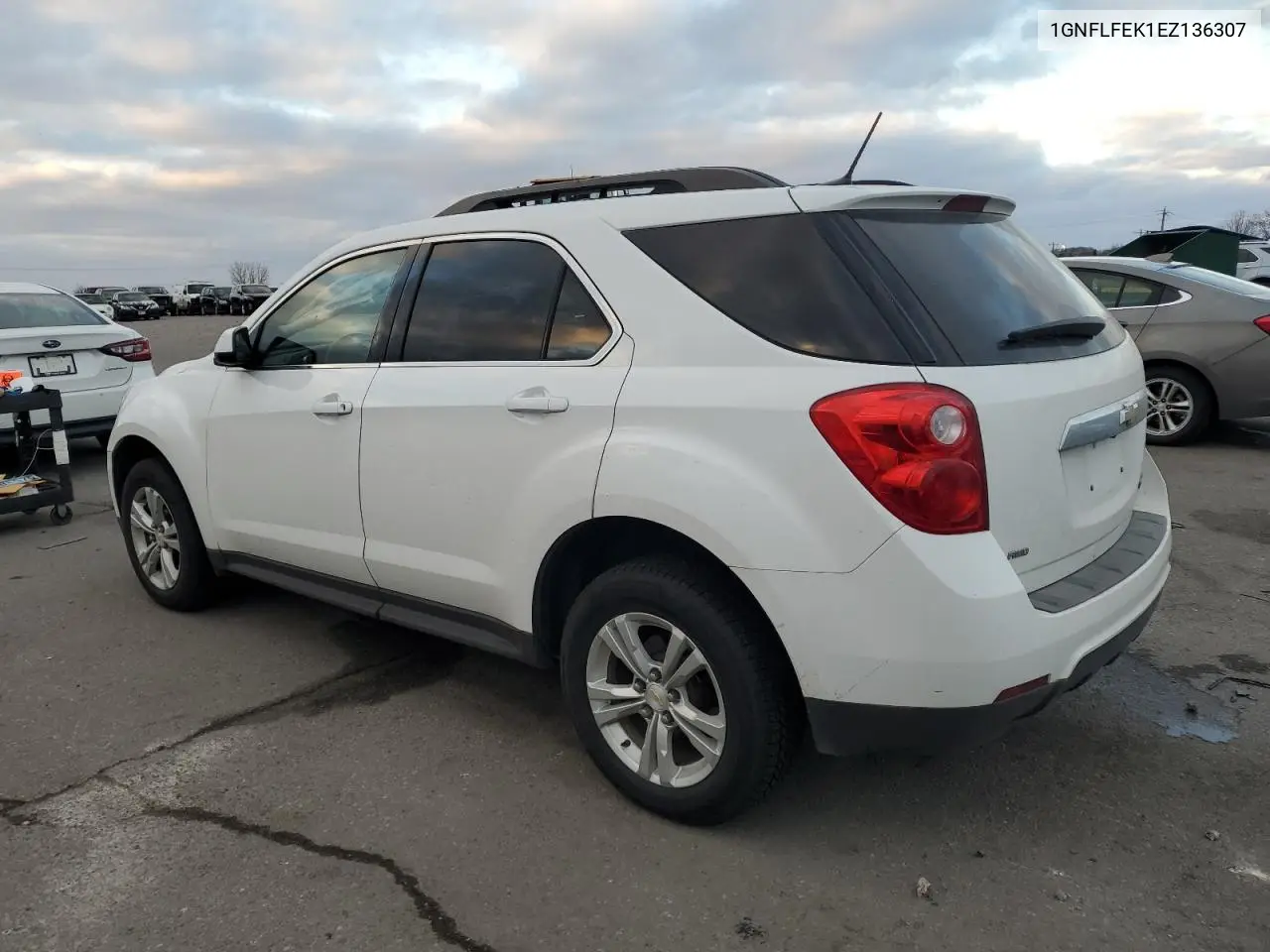 1GNFLFEK1EZ136307 2014 Chevrolet Equinox Lt