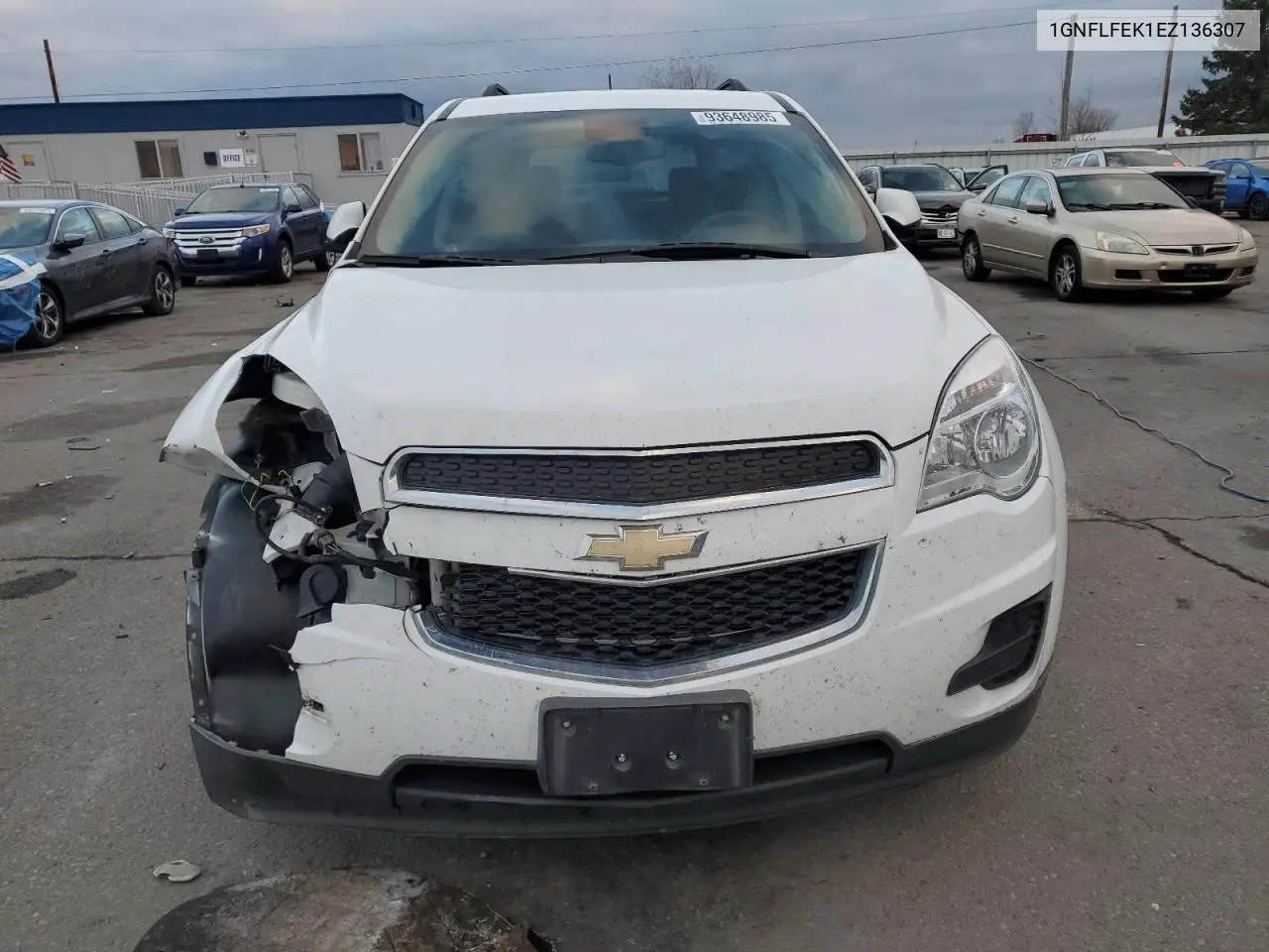1GNFLFEK1EZ136307 2014 Chevrolet Equinox Lt