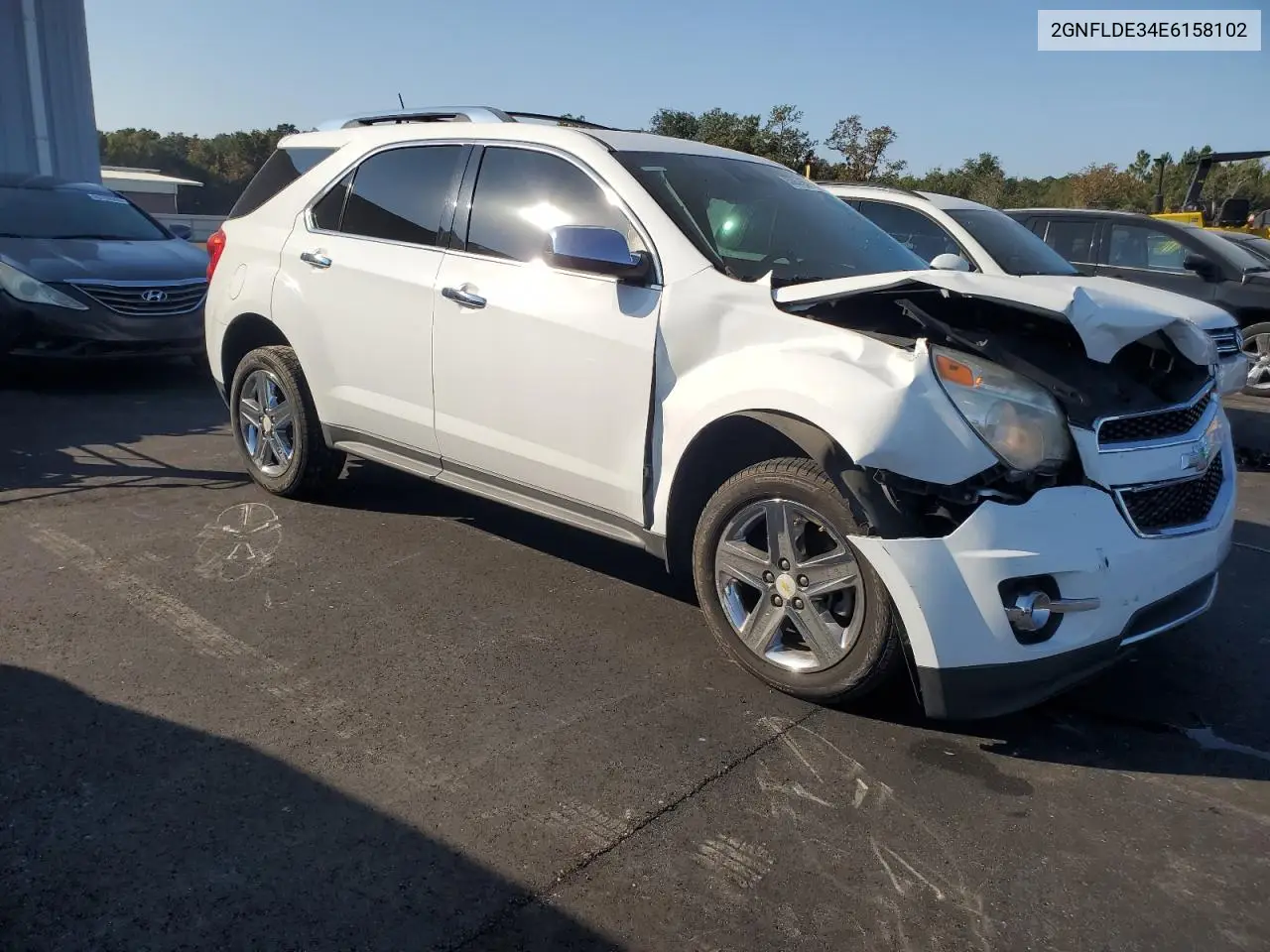 2GNFLDE34E6158102 2014 Chevrolet Equinox Ltz